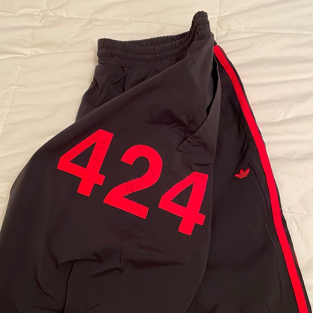 Adidas x 424 Water Repellent Track Pants Size M